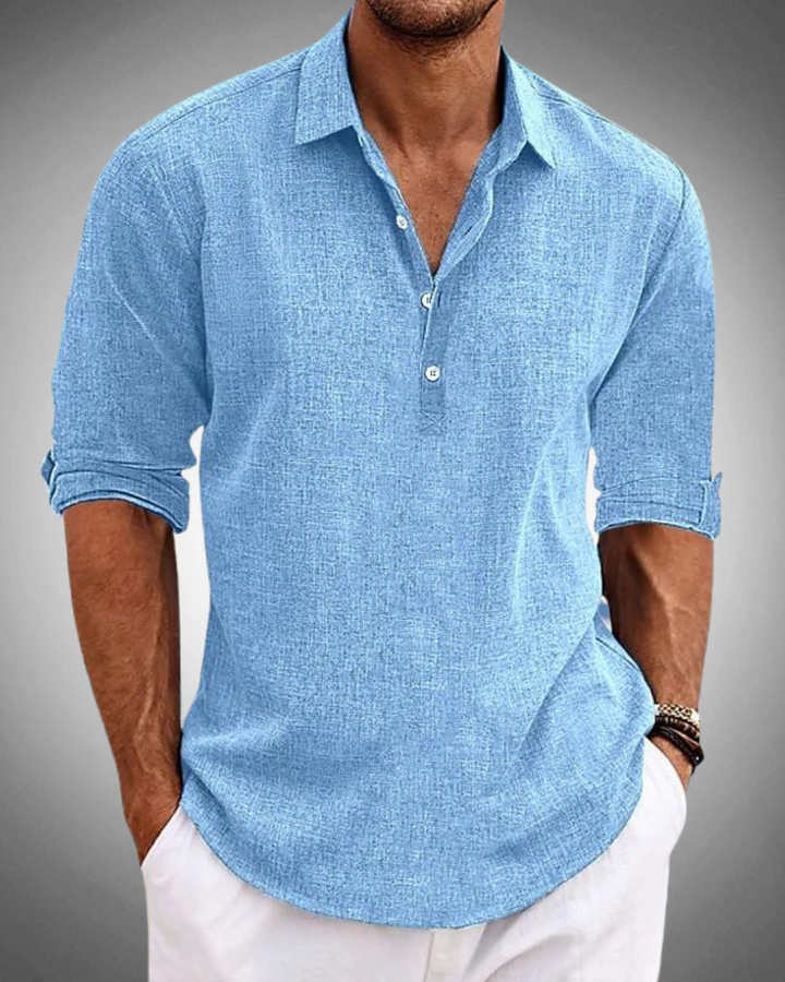 Evan | Refined Button-Front Classic Shirt