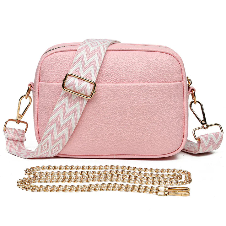 Zara | Refined Leather Shoulder Bag