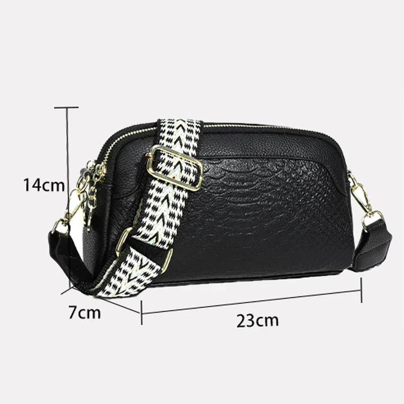 Amara | Elegant Leather Shoulder Bag