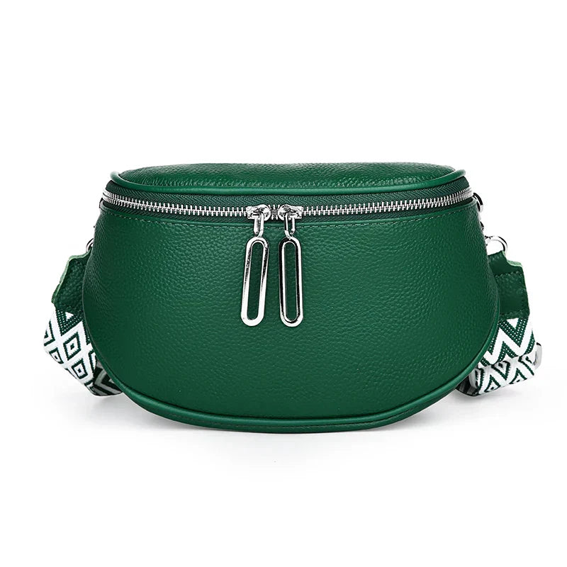 Indie | Refined Leather Shoulder Bag