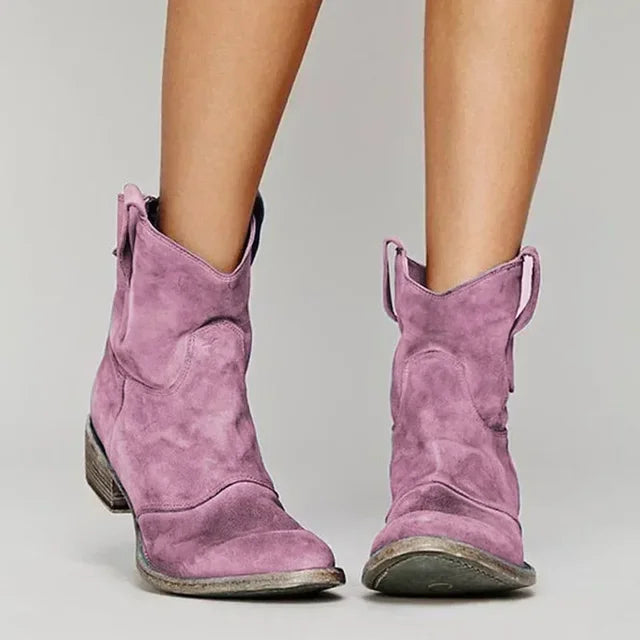 Meryl | Vintage Ankle Boots