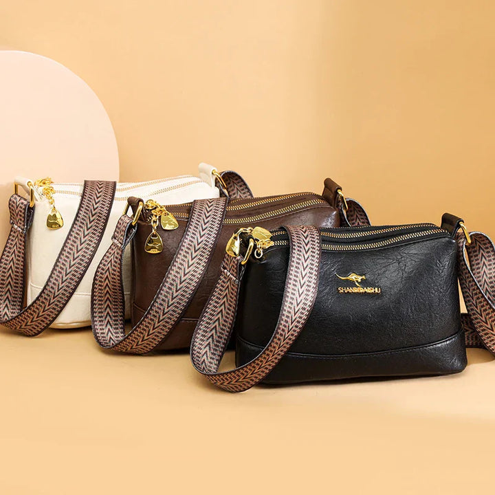 Addison | Elegant Leather Shoulder Bag
