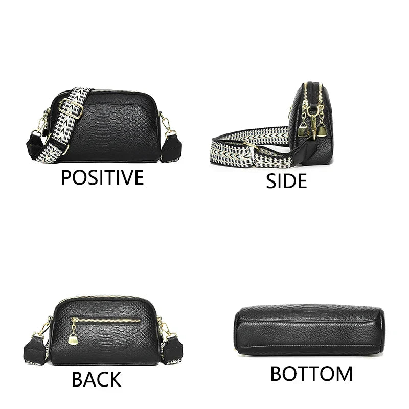 Amara | Elegant Leather Shoulder Bag