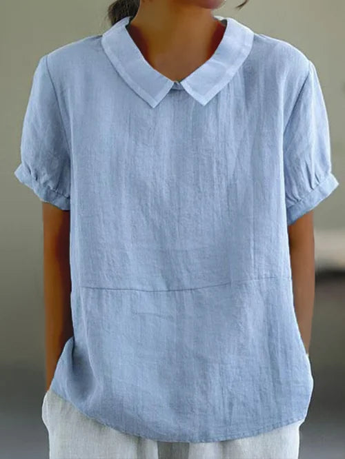 Riley | Relaxed Fit Collared Blouse